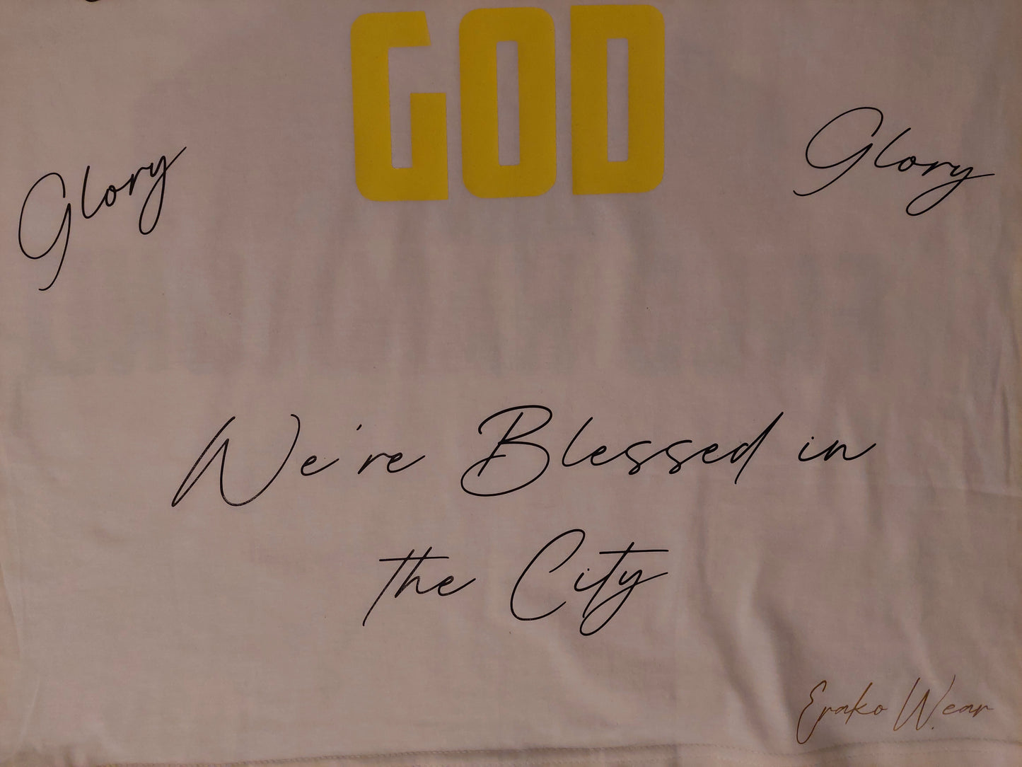 Fred Hammond – "Glory to God" T-shirt (Limited Edition)